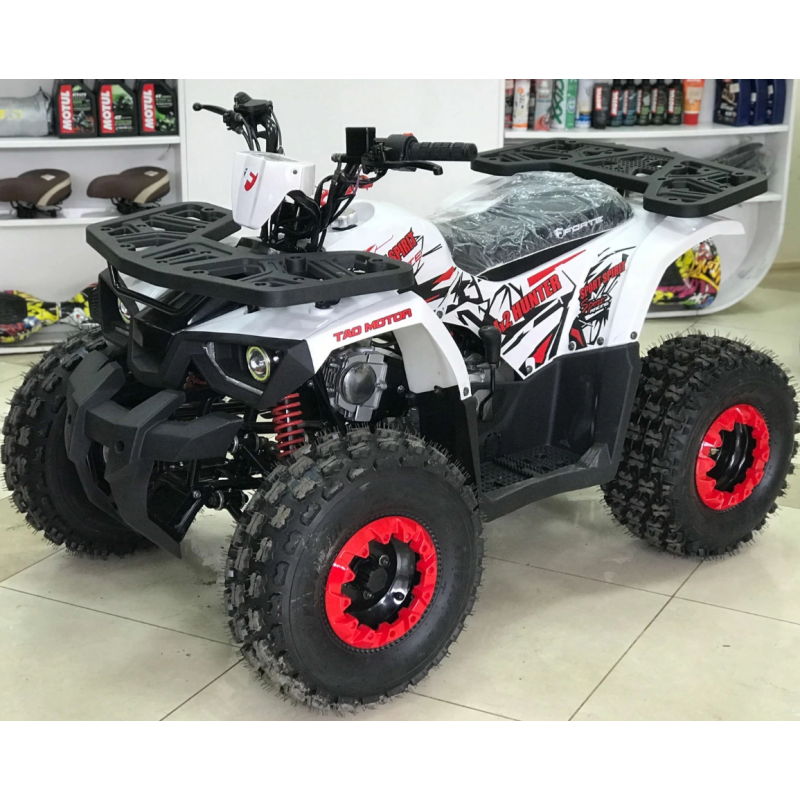 Квадроцикл Forte Hunter 125 з червоними вставками