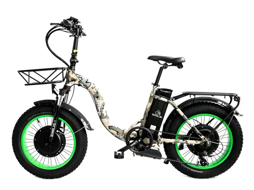 Електрофетбайк Elbike Taiga 1 Twix 1000W 48V 16Ah (20×4″, повний привід)