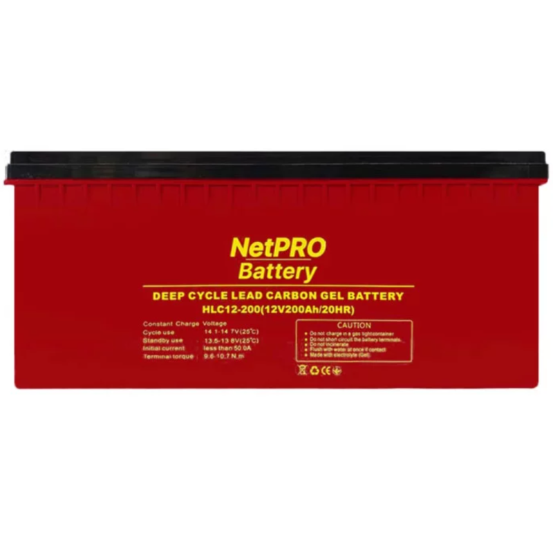 Акумулятор гелевий NetPRO HLC-12-200 12V 200Ah