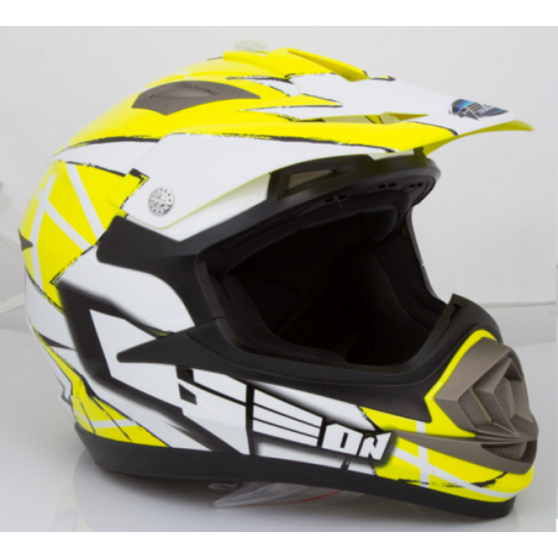Шолом GEON 614 Крос MX-Spirit Neon Lemon