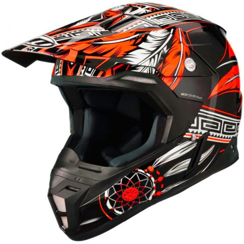 MT Helmets Synchrony Native black / orange