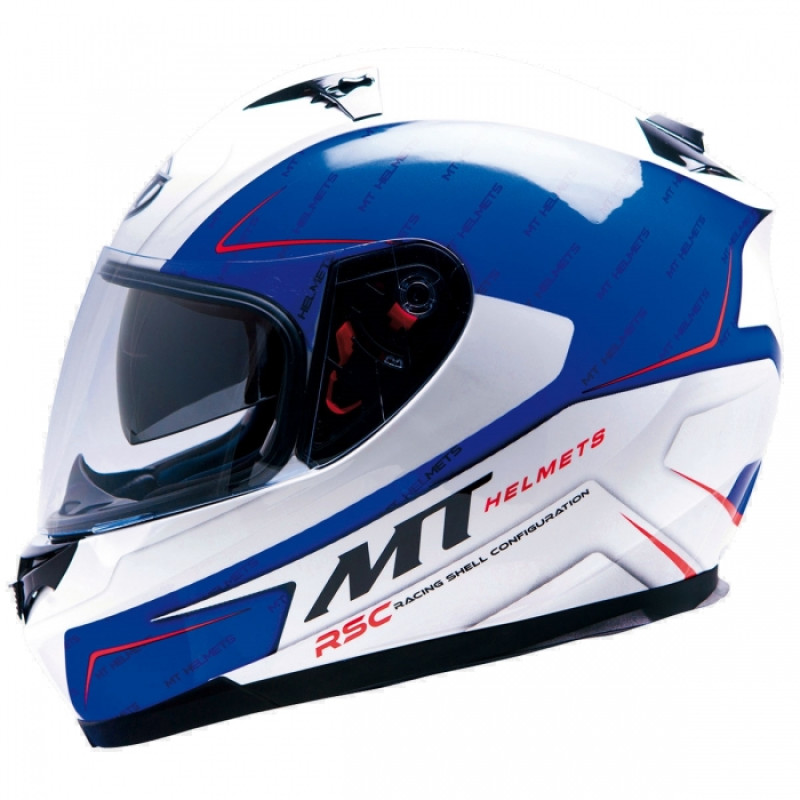 MT Helmets BLADE SV Boss blue / white