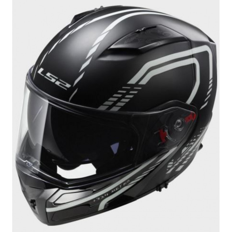 Шолом модуляр LS2 FF324 METRO FIREFLY MATT BLACK