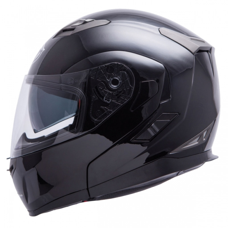 MT Helmets Flux Solid black