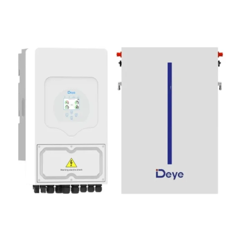 Гібридний інвертор Deye SUN-5K-SG03LP1-EU WiFi 5kW + Акумуляторна батарея RW-M6.1 6,14 кВт/год