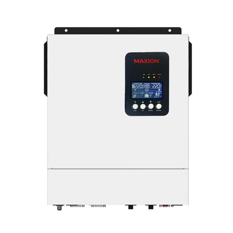 Гібридний інвертор 5 кВт (5000 Вт) MAXION 5000W / 48V з чистою синусоідою
