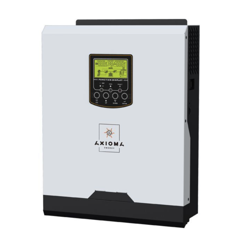 Гібридний інвертор ДБЖ 3000Вт 24В з МППТ 3кВт AXIOMA ISMPPT BF 3000