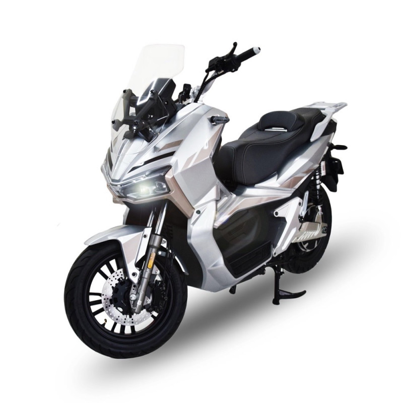 Електромотоцикл Xdao MARS 72В 50А·год Срібло 3000W