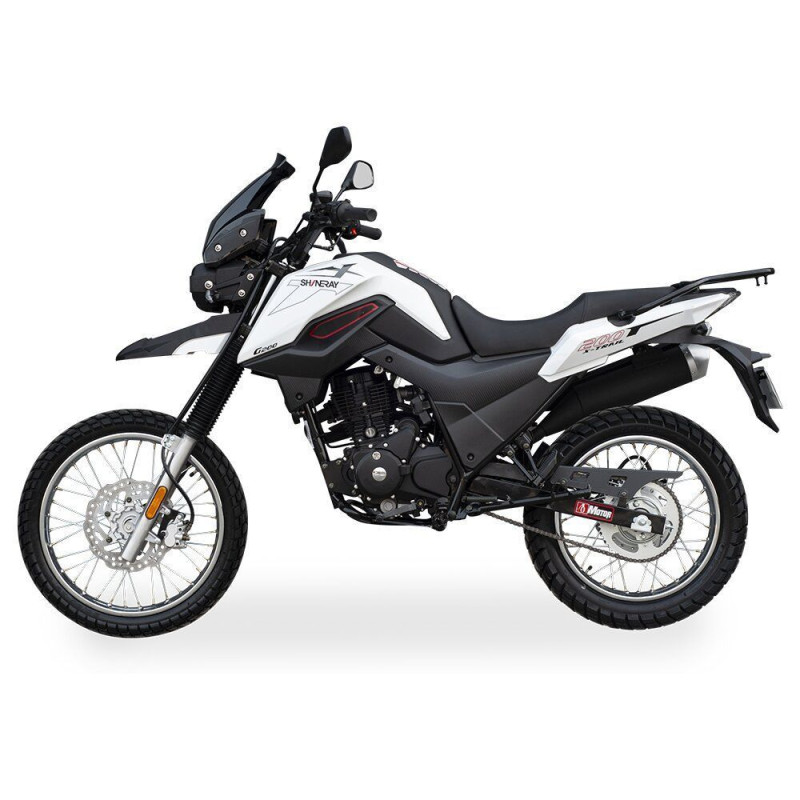 Мотоцикл Shineray X-TRAIL 200 Крос-шини 21"/18' Білий