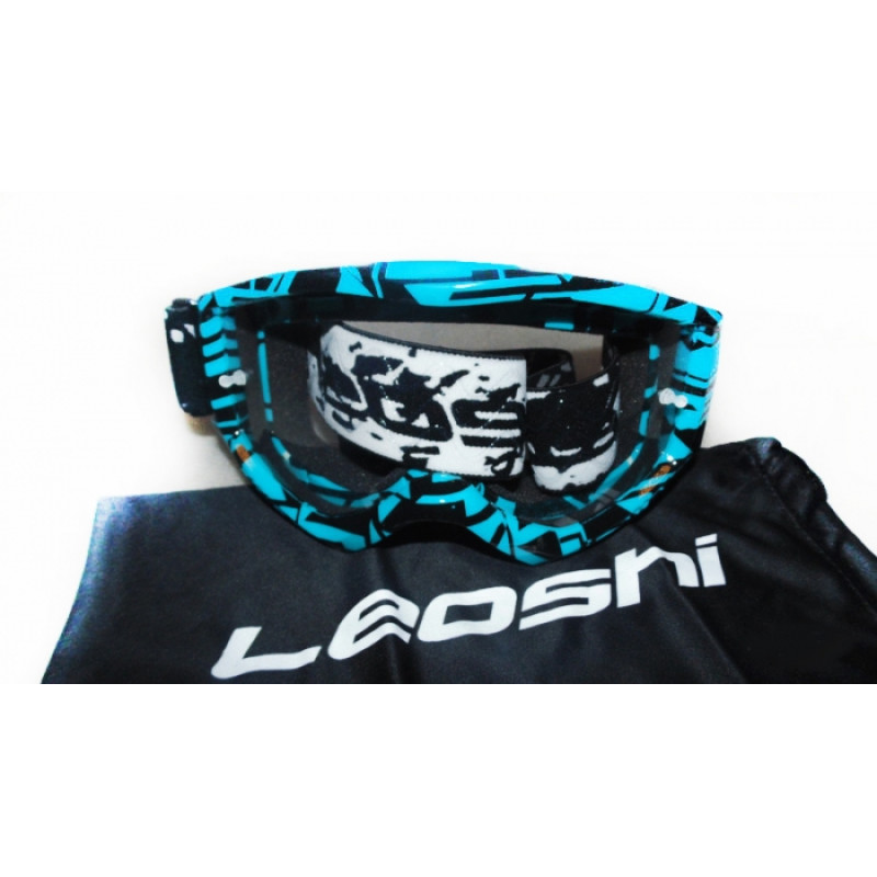 Кросові окуляри Leoshi Blue Black