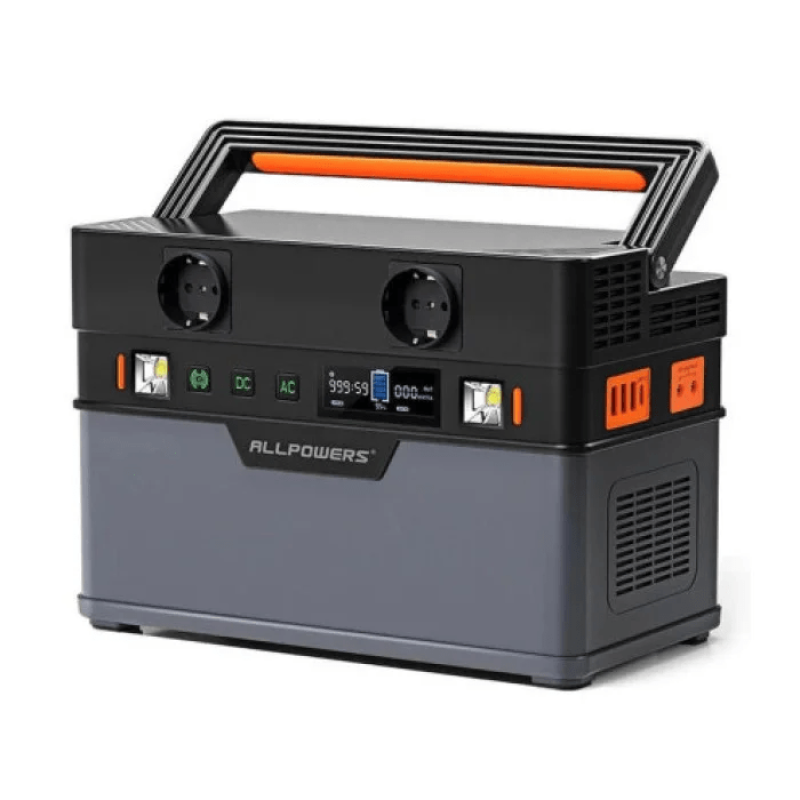 Зарядна станція універсальна Allpowers S700 606Wh/164000mAh/700W, power bank з розеткою 220V - Без сон. панелі