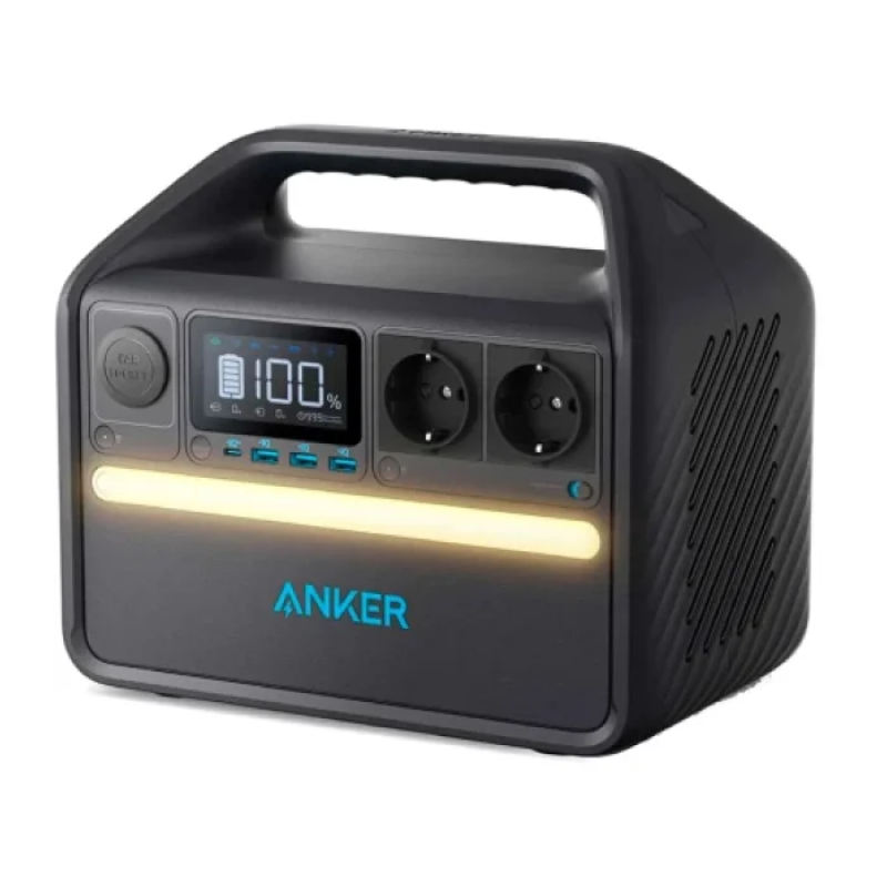 Зарядна станція універсальна Anker 535 PowerHouse 512 Wh (500W) EU [76668]