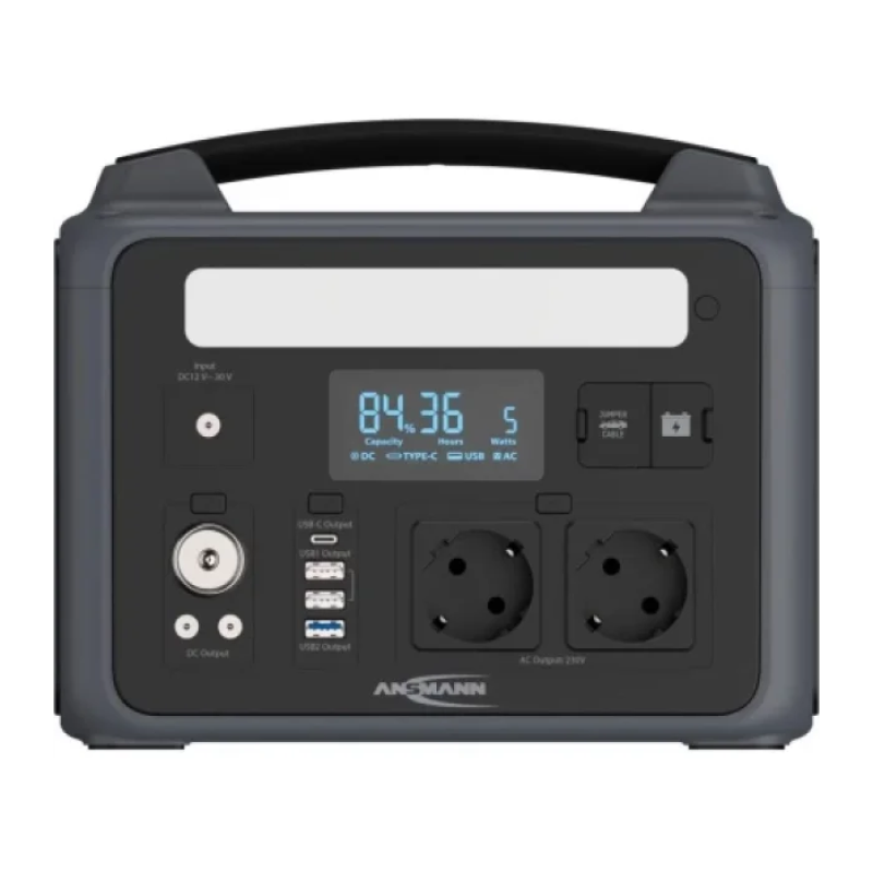 Зарядна станція універсальна Ansmann PS600AC 600W 640Wh (1700-0167)