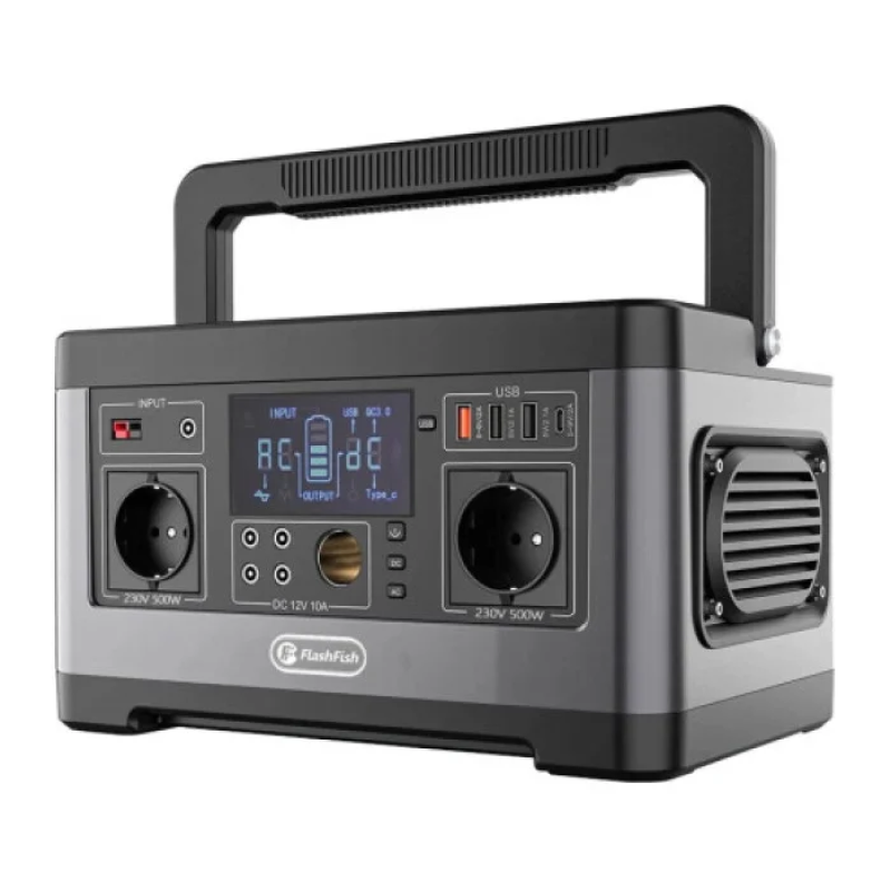 Зарядна станція універсальна FlashFish P63 500W (ГРР00001118)