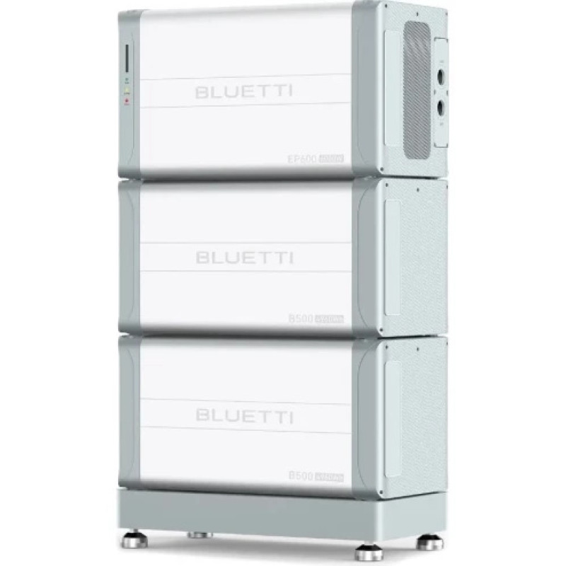 Система резервного енергозабезпечення Bluetti EP600 + 2xB500, 6000 Вт, 9920 Вт*год (з підставкою)