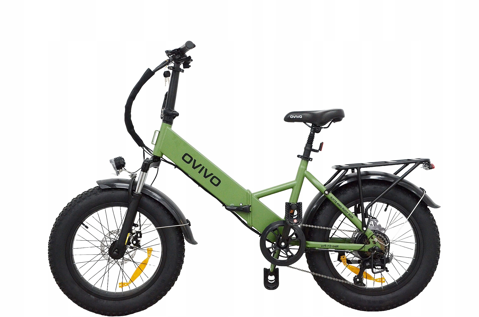 Електровелосипед Ovivo Neo C1 Pro 250W зелений