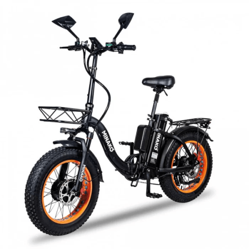Електрофетбайк Minako F11 Dual 1000W 48V 14Ah 20"